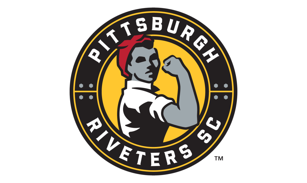Rosie the Riveter - Pittsburgh Riveters SC logo - About Pittsburgh Riveters