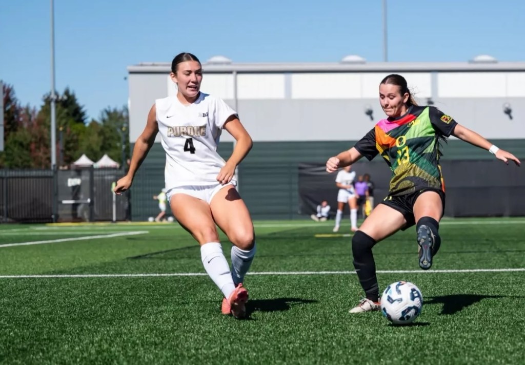 Former Purdue defender Zoe Cuneio is the newest player to commit to the Riveters for the 2026 season. (Photo: Purdue Athletics)