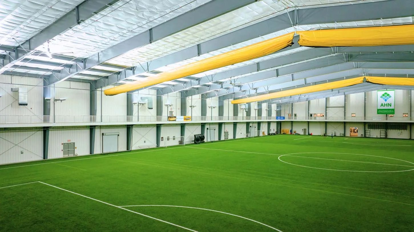 Indoor soccer field at AHN Montour Sports Complex
