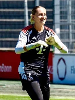Riveters alumna Makenna Dominguez on the field